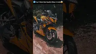 Top 3 Most Bad Quality Bikes In India #short #video #bike #riding