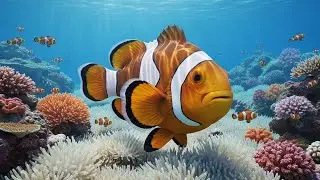 SOFT REEF TRANQUILITY 🎹 Gentle Piano Relaxation in a Peaceful Aquarium