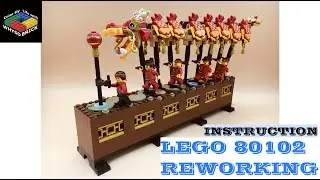 LEGO 80102 Dragon Dance Instruction of Reworking