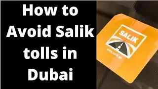 How to avoid Salik charges in DUBAI | Free toll gate | اردو हिंदी