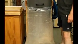 Dust Collector Plastic Bag Modification