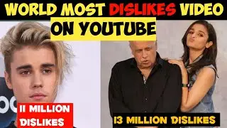 WORLD MOST DISLIKES VIDEO ON YOUTUBE 2020 IN HINDI / TOP 10 DISLIKES VIDEOS ON YOUTUBE HISTORY