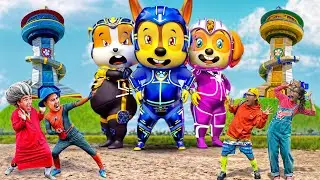 PAW Patrol Saves the Day! 🐶💪 | Fixing All the Big Problems in Adventure Bay | The Mighty Movie #2025