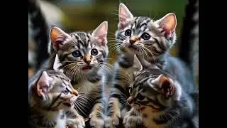 Meow Story BD | Cute Baby Cats Playing | Toddler Friendly Animal Videos