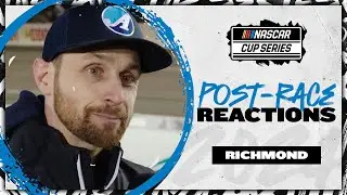 No. 19 crew chief James Small reacts to Hamlin win, final restart at Richmond | NASCAR