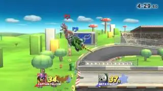 CAPTAIN FALCON VS META KNIGHT