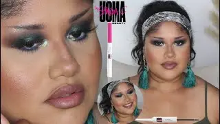 NEW UOMA BY SHARON C ONE & DONE 2N1 BROW STYLER PLUS ROCKSTAR MAKEUP TUTORIAL