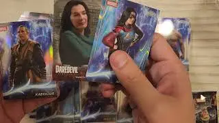 2025 Topps Chrome Marvel Studio 5盒value box #topps #toppschrome #marvel 