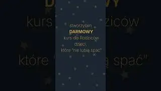 Lekcja 1 już na kanale #higienasnu #poradydlarodzicow #nsz #darmowykurs