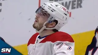 Blue Jackets' Jet Greaves Robs Canadiens' Kirby Dach With Pair Of Toe Saves
