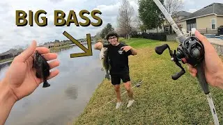 Spring Bed Fishing (Big Bass)//Biggest Fish of The Year!!