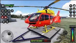 City Helicopter Driving 3D Simulator - Helicopter Driver Game - Android GamePlay 