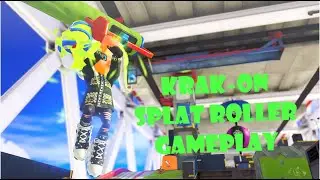 Krak-On Splat Roller Gameplay - Splatoon 3 | Anarchy Battle (Clam Blitz)