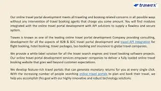 Online Travel Portal Development