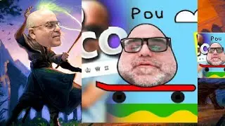 Pou en vivo jugando juegos Ajedrez de Hechizos Spell Chess