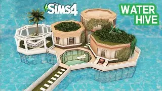 Sims 4 ПОДВОДНЫЙ УЛЕЙ [Без CC] &mdash; Скоростная сборка | Кейт Эмеральд