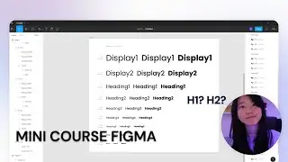 Design System: Typography Text Style - Mini Course Figma Part 2