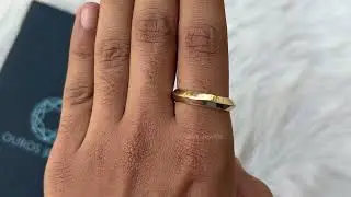 Round Cut Lab Grown Diamond Men's Ring @ourosjewels