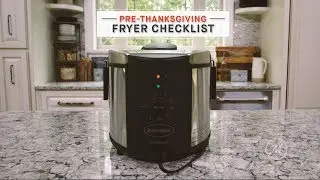 How to Prepare and Test Your Masterbuilt Electric Fryer before Thanksgiving