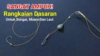 SANGAT SENSITIF! Rangkaian pancing dasaran timah atas