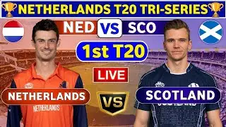 NED vs SCO Live - 1st Match | Netherlands vs Scotland Live | NED vs SCO Live Match Today P1