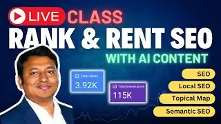 Live Class:🥇Rank & Rent SEO (Pay Per Call) | AI দিয়ে Lead Generation বিজনেস