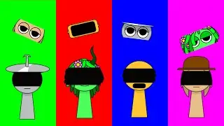 Incredibox 👀 Wrong Eyes Parts Sprunki Funny Puzzle Wrong Heads | Sprunki Challenge