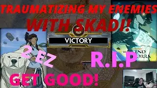 Traumatizing the enemy team with Skadi Smite Joust Season 9
