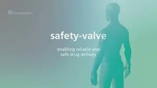 Safety valve enabling reliable drug delivery in medicine