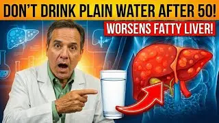 Don&rsquo;t Drink Plain Water After 50 &mdash; It Worsens Fatty Liver