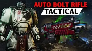 Auto Bolt Rifle Tactical NEVER Runs Out of Ammo in Hard Siege Mode - Space Marine 2 Build Guide