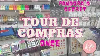 ✅💅Tour de Compras parte 3: insumos de uñas en PANDORA'S SECRET CITY GIRL - local de uñas en ONCE 😍