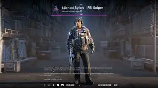Shattered Web Agents Michael Syfers FBI Sniper CS2 AnimGraph2