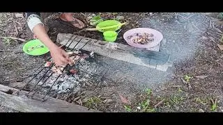 BAKAR IKAN SIMPLE DI KEBUN |