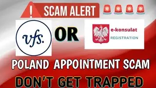 POLAND WORK PERMIT VISA UPDATE||VFS POLAND APPOINTMENT SCAM ALERT &ndash; MUST WATCH BEFORE YOU APPLY!