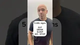 ASL for baby: how to sign eat sleep drink go/stop #SignWithJP #ASL #SignLanguage #Baby