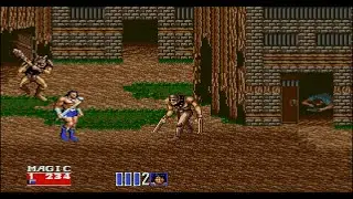 Golden Axe II (Sega Genesis) — Full Walkthrough & Gameplay