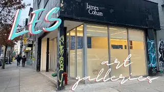 My favorite art galleries to visit in the LES and East Village in NYC