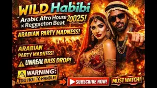 🔥 DJ WILD Habibi Arabic Afro House &times; Reggaeton Beat 2026 | BASS PANAS! PARTY MODE AKTIF