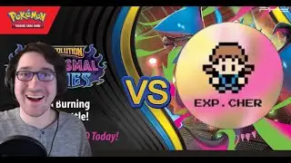 My Phantasmal Flames Prerelease IRL Battle VS EXP Cher!!!!(Pokemon TCG Deck Review)
