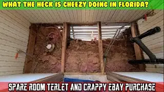 (S3 E15) Spare bathroom, boat engine cover, Shortwave radio eBay issues. Florida Trailer repairs