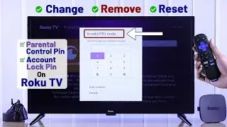 How to Reset Roku TV PIN Number! [Change / Remove Included]