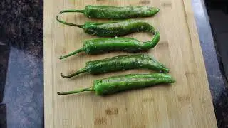 Hyderabadi stuffed Chilli Pepper Curry