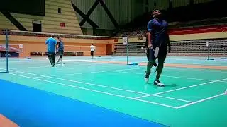 Men doubles with friends | Ram (India) @ kone (Laos) vs Aman (Pakistan) & Fei wang ( China)