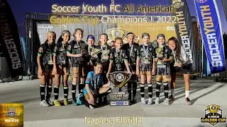 2022.12 Golden Cup All American Soccer Youth Champions - Julia 12G Highlights