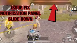 NOTIFICATION PANEL SLIDE DOWN ISSUE FIXED | GAMING MODE IOS |
