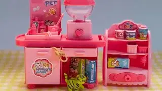 Toy ASMR 💛 Mini Cat Pet Care Shop 🐾 | Satisfying Unboxing & Restock | No Talking