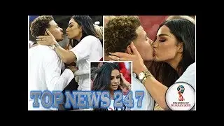 Dele Alli's girlfriend Ruby Mae smooches England beau after World Cup 2018 Colombia win