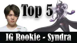 IG Rookie (Syndra) Top Plays - Invictus Gamging vs RNG, LPL 2020 Summer Week 7 Highlights