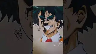 &iquest;Deku? &iquest;Might? Quien sabe 🤣 #fanart #myheroacademia #Deku #allmight #Animeme